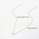 A-Z Initial Letter Pendant Pearl Necklace Women Jewelry Gift