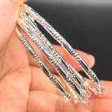 3mm Dubai woman bracelet and bangles Ball Africa Sliver Bangles Indian Bangles