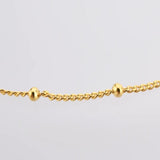 925 Silver Beads Chain Bracelet Bangle Jewelry Gift Wedding Charm