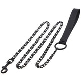 Sexy Harajuku PU Leather Chain Necklace Gothic Circle Choker Body Chain