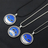 One Piece Anime Metal Necklace Rotating Pendant Chains Choker Collar