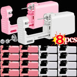 8Pcs Sterile Ear Piercing Gun Set Without Inflammation