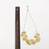 Exaggerated Leaf Pendant Choker Necklace Vintage Adjustable Box Chain Collares