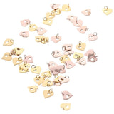 Stainless Steel Heart Charm Pendant Hypoallergenic Jewelry Accessory