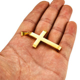 Stainless Steel Cross Pendant Charm for Necklace Bracelet Men Women