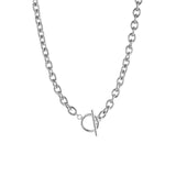 Stainless Steel Chain Necklace Men Choker Gift