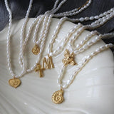 Freshwater Pearl Necklace for Women DIY Jewelry