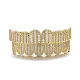 Hip Hop CZ Stones Grillz Caps Iced Out Micro Pave Grills