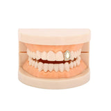Colorful Crystals Single Teeth Grillz Unisex Dental Grills