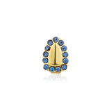 Colorful Crystals Single Teeth Grillz Unisex Dental Grills