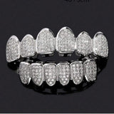 Copper Plated Tooth Caps for Halloween Cosplay