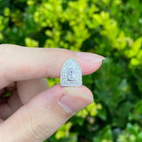 RACHELZ CZ Teeth Grillz Fangs Hip Hop Dental Grills 14K Tooth Caps