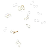 Stainless Steel Connectors Charm Knot Climp Hook for DIY Jewelry