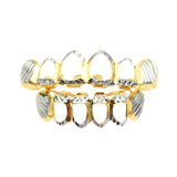 Rapper Hip Hop Flowers Grillz Cap Dental Braces