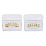 Rapper Hip Hop Flowers Grillz Cap Dental Braces