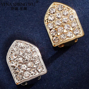 Crystal Single Teeth Grillz Hip Hop Dental Grills Tooth Piercing