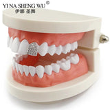 Crystal Single Teeth Grillz Hip Hop Dental Grills Tooth Piercing