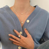 18K Plated Sterling Silver Freshwater Pearl Choker Necklace