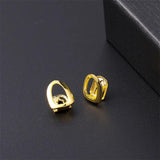 Hip Hop 2pcs Teeth Grillz Star Cubic Zircon Caps Micro Pave Charm Grills