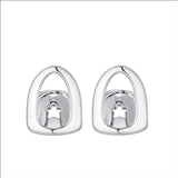 Hip Hop 2pcs Teeth Grillz Star Cubic Zircon Caps Micro Pave Charm Grills
