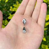 RACHELZ Hip Hop Fangs Tooth Cap Grillz Set for Women Men Halloween Cosplay