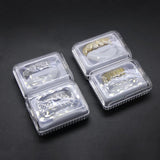 Halloween Full Zircon Inlaid HIPHOP Teeth Ornament