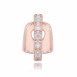 Hip Hop CZ Grillz Top Dental Oral Punk Tooth Hat Women's Jewelry