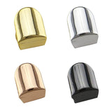 Silver Metal Teeth Grillz Hip Hop Punk Top Bottom Dental Grills