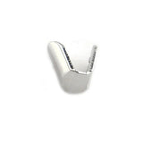 Silver Metal Teeth Grillz Hip Hop Punk Top Bottom Dental Grills