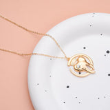 Tooth Dentist Crystal Pendant Necklace Dental Oral Care Jewelry