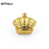 Gold-Plated Open Tooth Grill Crown Single Tooth Grill Cover
