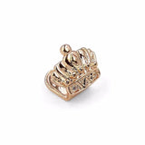 Gold-Plated Open Tooth Grill Crown Single Tooth Grill Cover