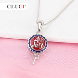 4th of July Independence Pearl Pendant Finding for Jewelry Making