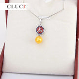 4th of July Independence Pearl Pendant Finding for Jewelry Making