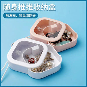 Mini Storage Box Dental Floss Jewelry Hair Accessories
