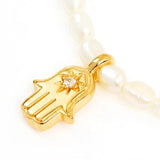 S925 Silver Pearl Star Moon Pendant Necklace for Women