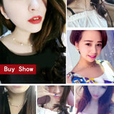 925 Silver 12 PCS 6mm Pearl Box Chain Choker Necklace