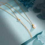 S925 Sterling Silver Pearl Wedding Necklace for Women