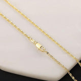925 Silver Chain Necklace 2MM for Wedding Gift