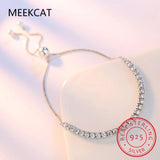 3mm Full Moissanite Tennis Bracelet S925 Sterling Silver