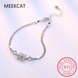 925 Silver Princess Cut Moissanite Bangle Wedding Bracelet