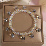 Crystal Charm Bracelet Beaded Lucky Jewelry Accessories
