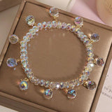 Crystal Charm Bracelet Beaded Lucky Jewelry Accessories