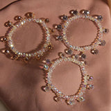 Crystal Charm Bracelet Beaded Lucky Jewelry Accessories