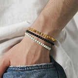 Stone Yoga Bracelets Cat Eye Grass Stone Healing Bracelet