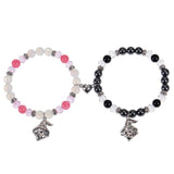 Spider Couple Bracelets for Women Spider Web Crystal Beads Bracelet