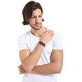 Leather Bracelet Bangle Cuff Rope for Women Boys Kids 4MM Beads