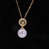 Silver Lace Pendant Necklace Holder