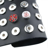 Snap Jewelry Display Board for 12mm & 18mm Buttons, Flannel PVC Holder
