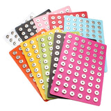 Snap Jewelry Display Board for 12mm & 18mm Buttons, Flannel PVC Holder